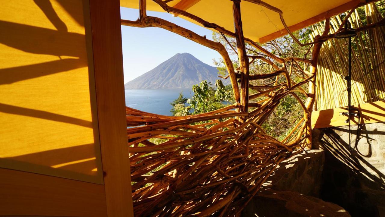 El Picnic Atitlán Hotel Tzununá Exterior foto