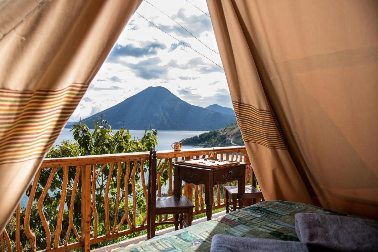 El Picnic Atitlán Hotel Tzununá Exterior foto