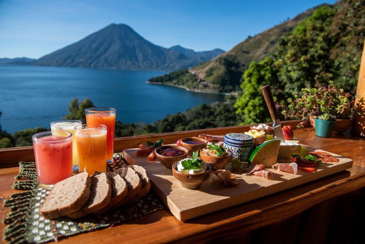 El Picnic Atitlán Hotel Tzununá Exterior foto
